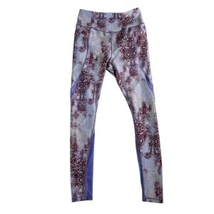 Calia by Carrie Underwood Women's Zipper Pocket Aged Culture Leggings Size Small